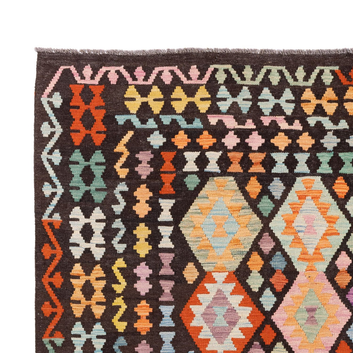 Tappeto Kelim - Splash - 300 x 205 cm - multicolore