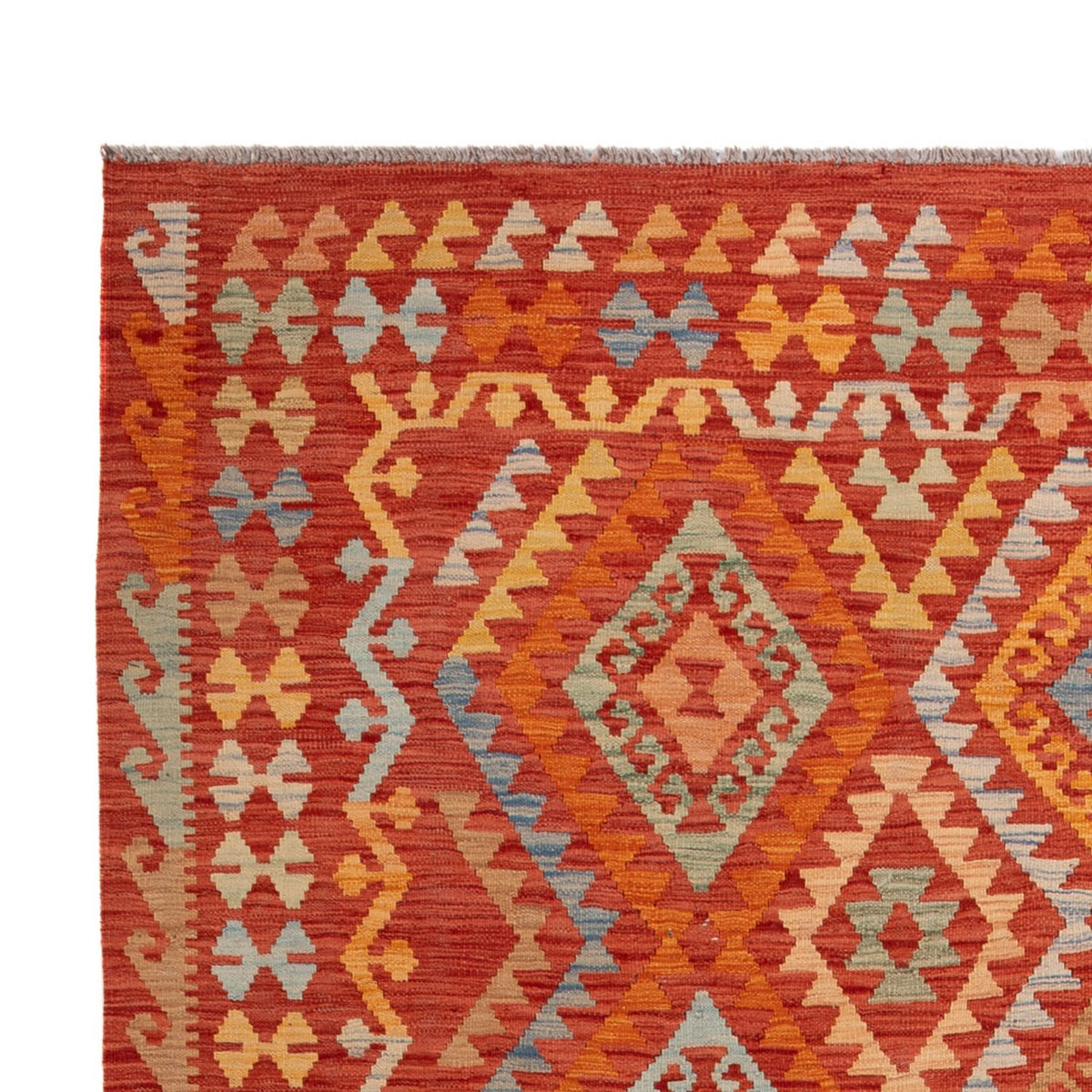 Tappeto Kelim - Splash - 306 x 194 cm - multicolore