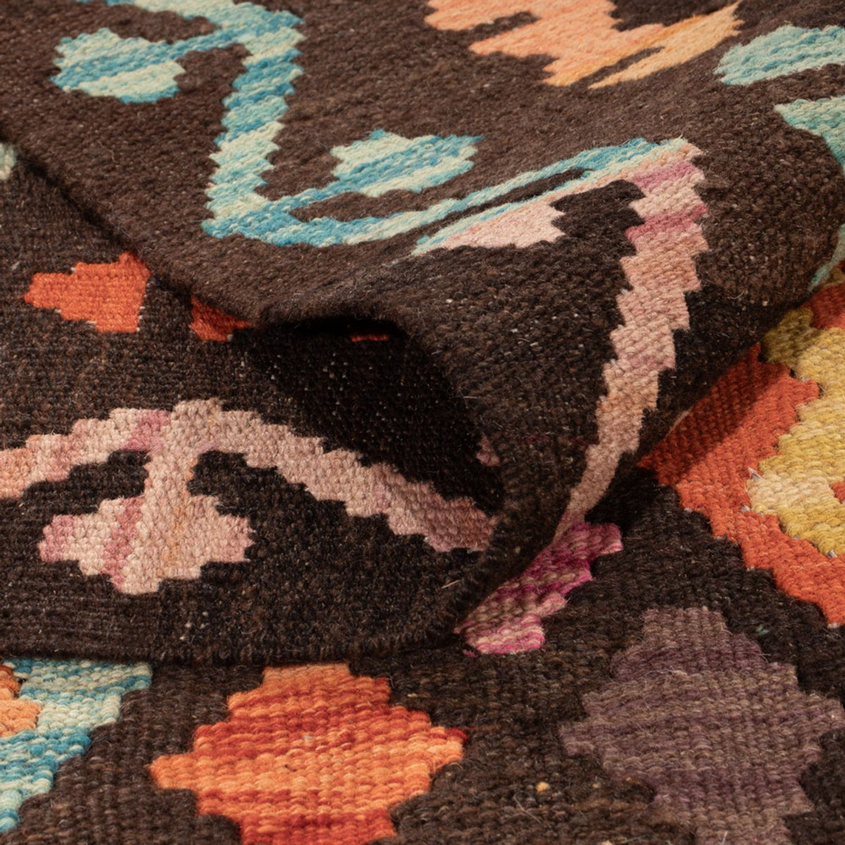 Tappeto Kelim - Splash - 291 x 197 cm - multicolore