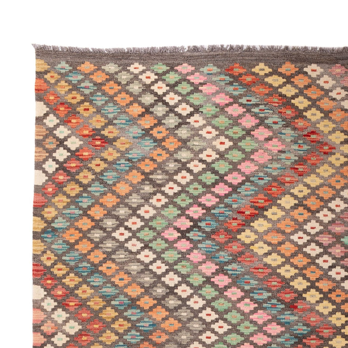 Tappeto Kelim - Splash - 296 x 204 cm - multicolore