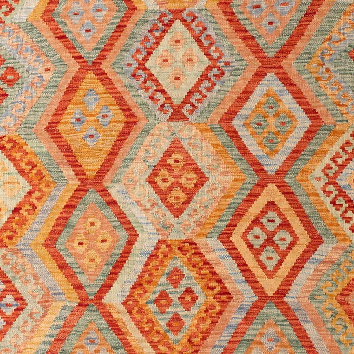 Tappeto Kelim - Splash - 299 x 206 cm - multicolore