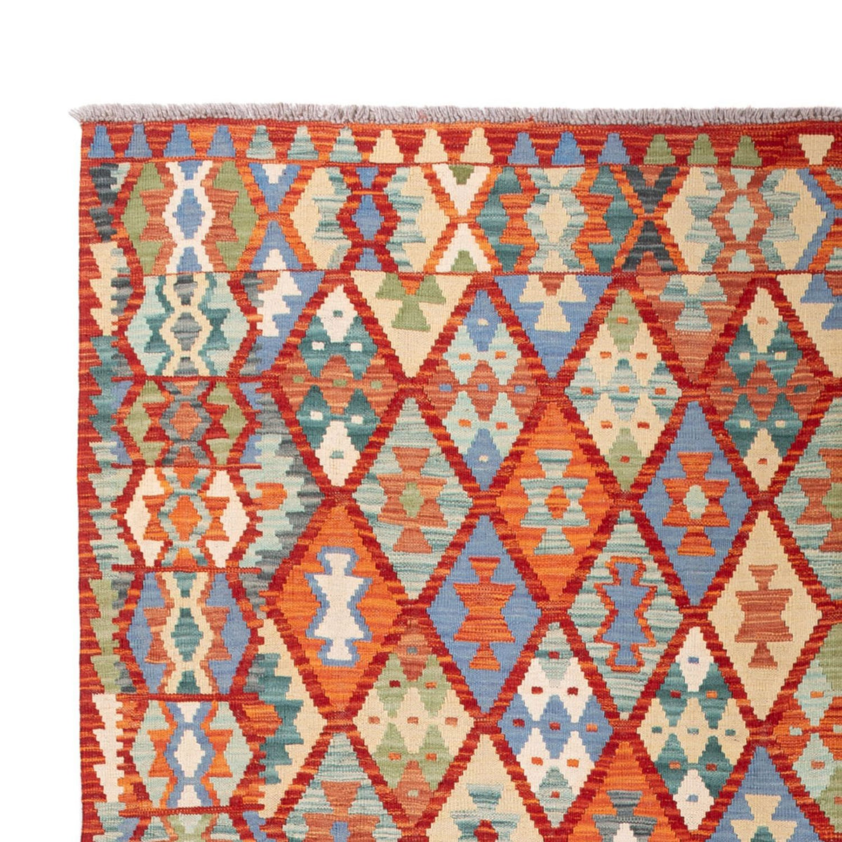 Tappeto Kelim - Splash - 294 x 213 cm - multicolore