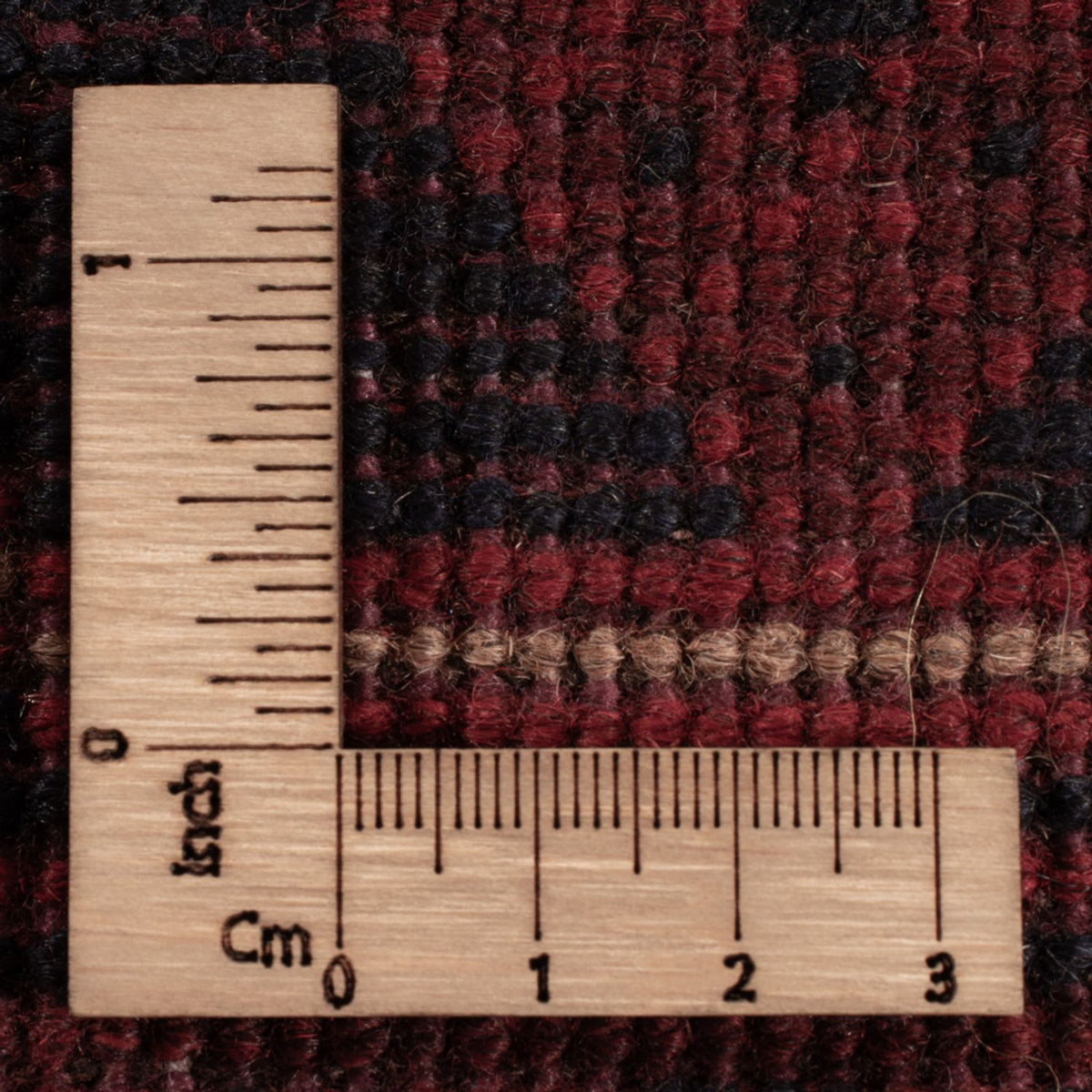 Tappeto afgano - Kunduz - 197 x 127 cm - rosso scuro