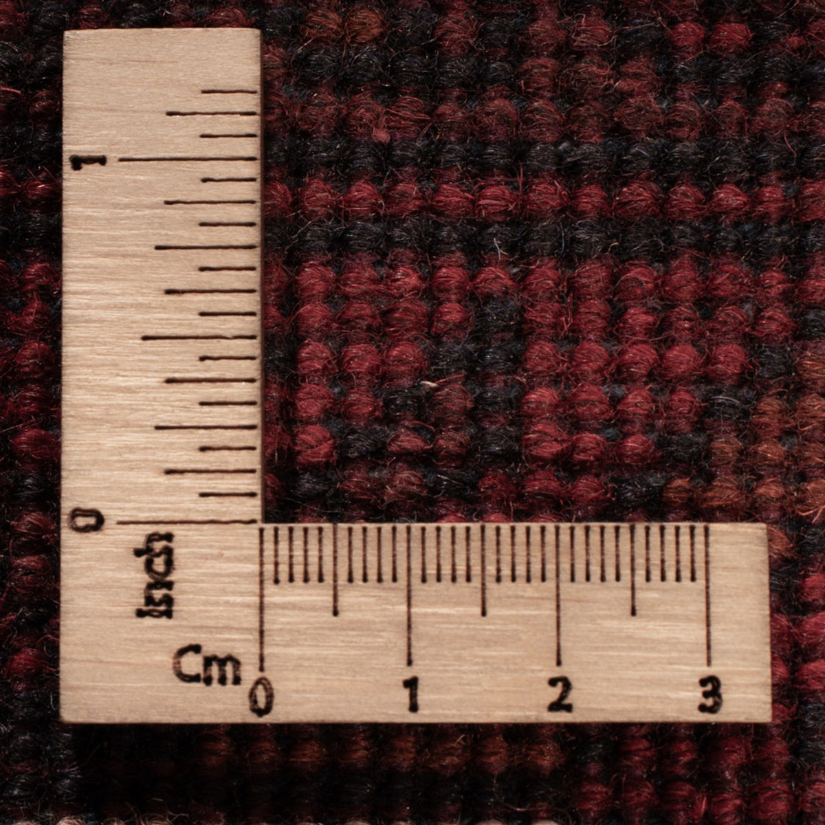 Tappeto afgano - Kunduz - 198 x 125 cm - rosso scuro