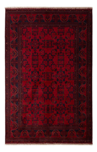 Tappeto afgano - Kunduz - 195 x 125 cm - rosso scuro