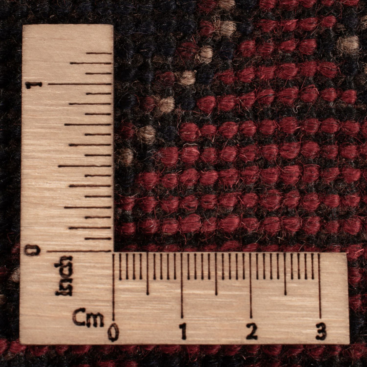 Tappeto afgano - Kunduz - 197 x 121 cm - rosso scuro