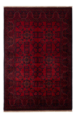 Tappeto afgano - Kunduz - 195 x 125 cm - rosso scuro