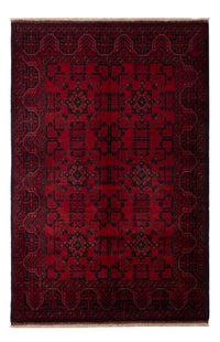 Tappeto afgano - Kunduz - 195 x 125 cm - rosso scuro