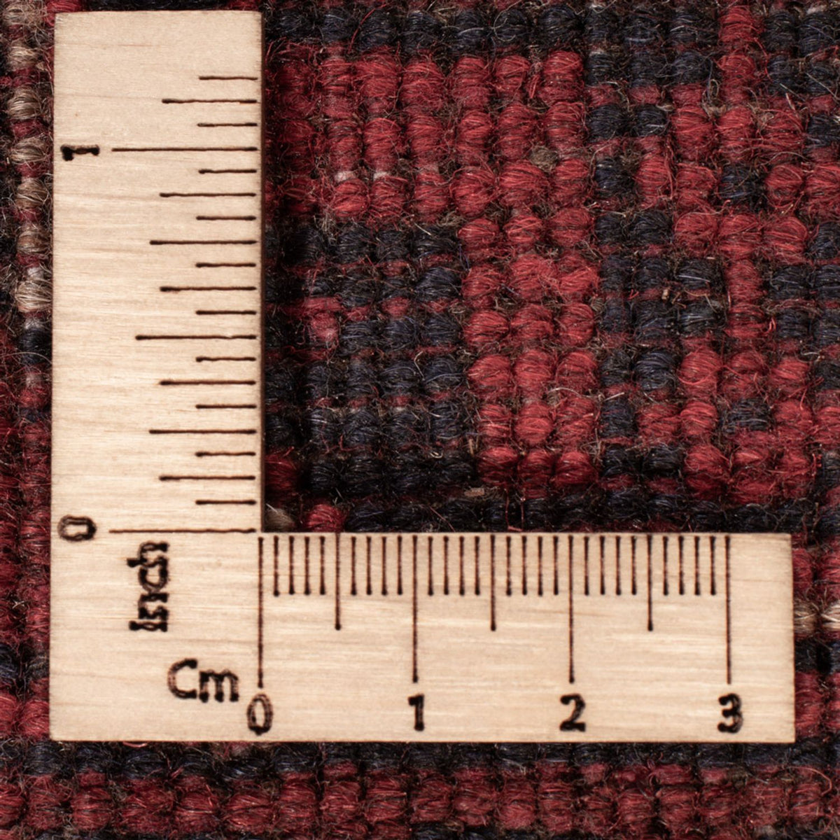 Tappeto afgano - Kunduz - 201 x 130 cm - rosso scuro