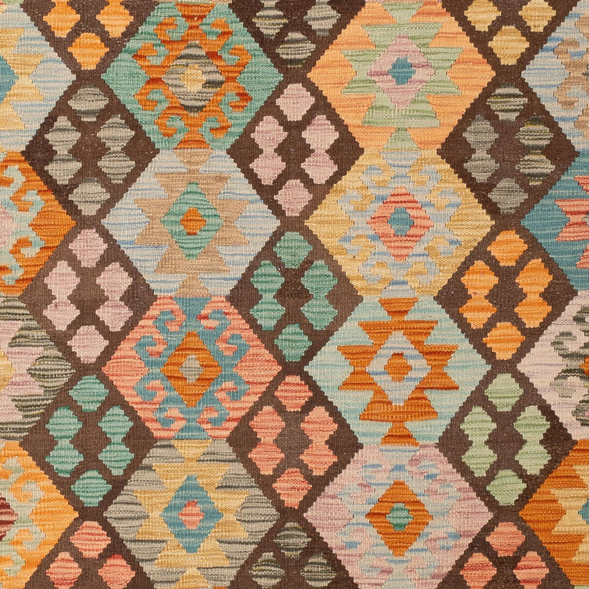 Tappeto Kelim - Splash - 297 x 205 cm - multicolore