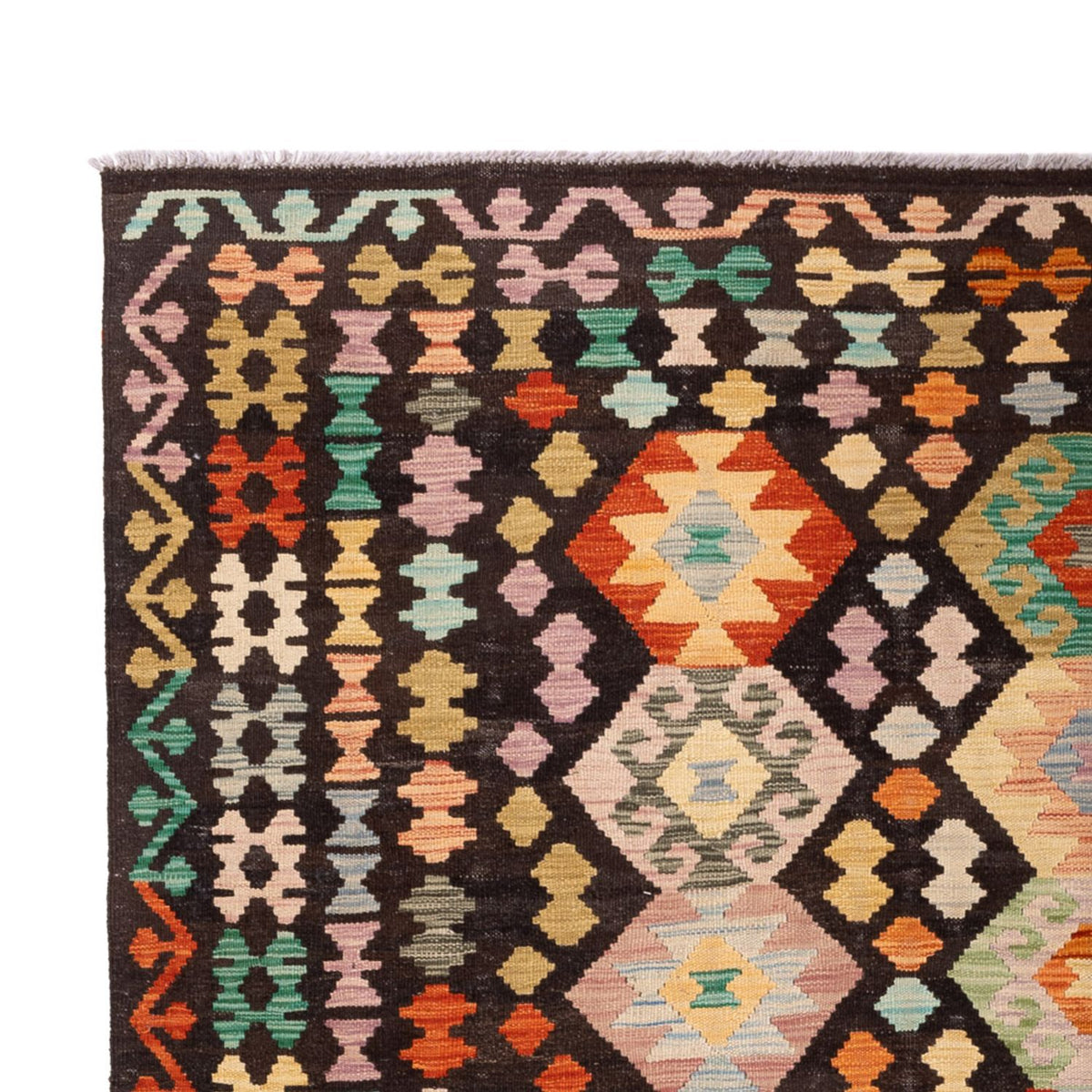 Tappeto Kelim - Splash - 290 x 203 cm - multicolore