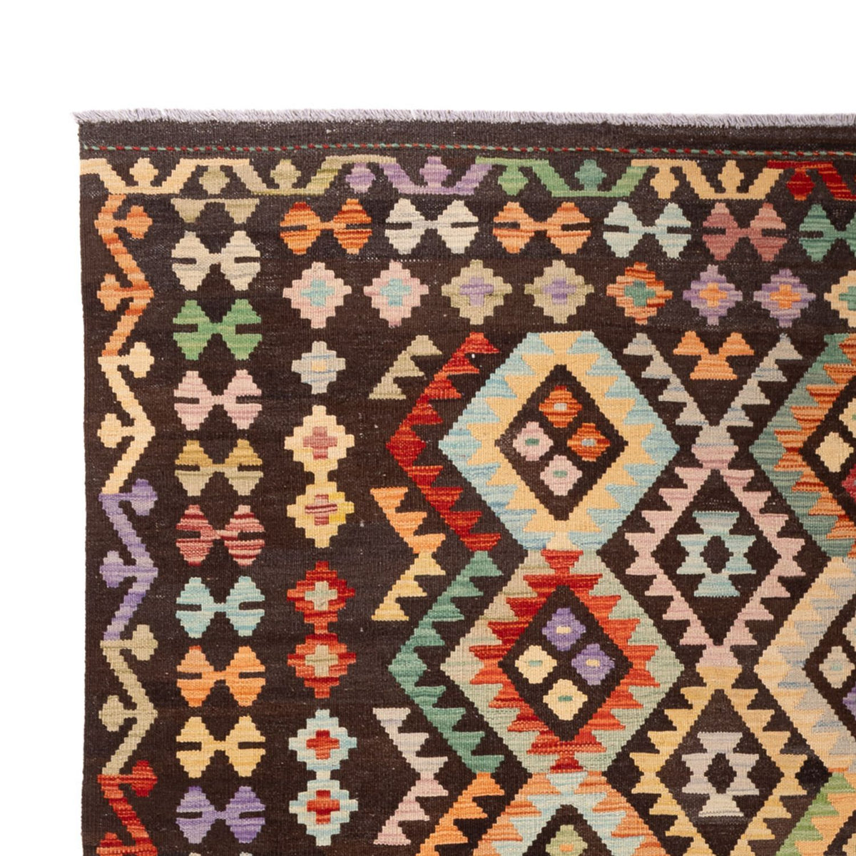 Tappeto Kelim - Splash - 304 x 205 cm - multicolore