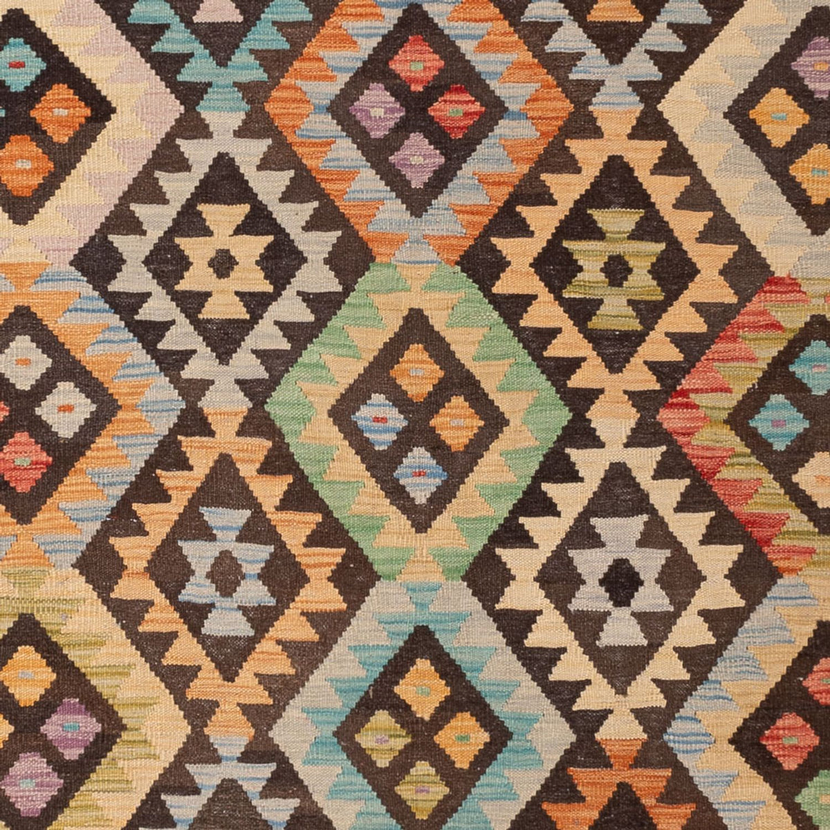 Tappeto Kelim - Splash - 289 x 205 cm - multicolore