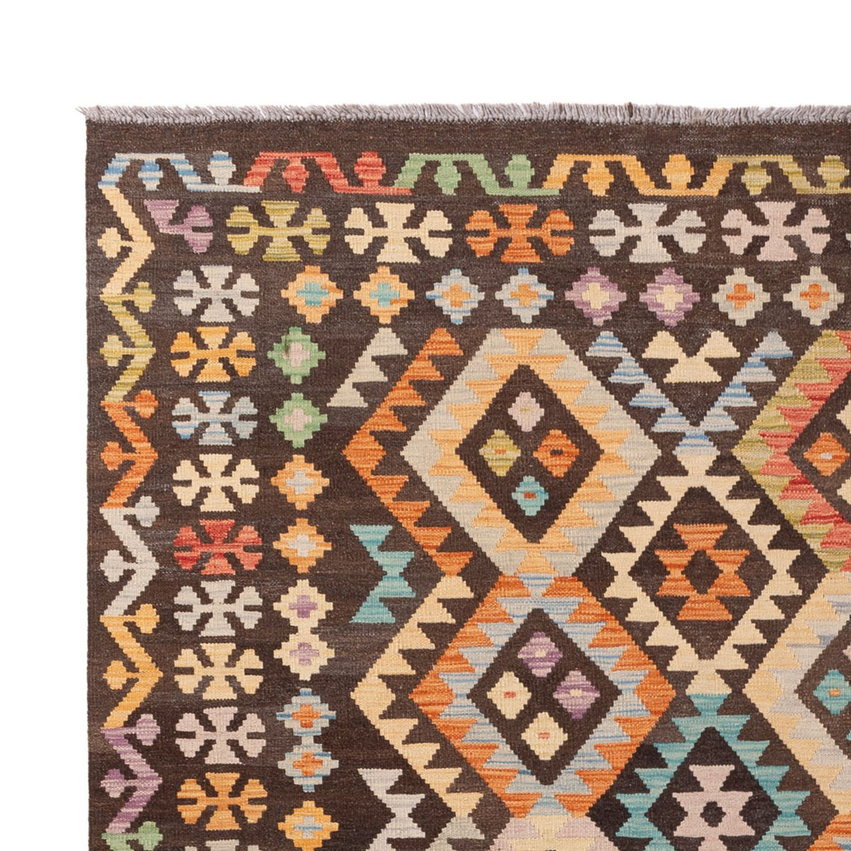 Tappeto Kelim - Splash - 289 x 205 cm - multicolore