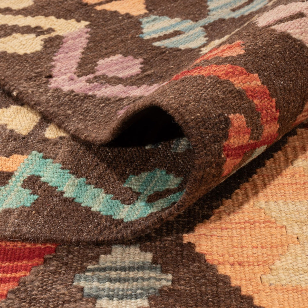 Tappeto Kelim - Splash - 301 x 202 cm - multicolore