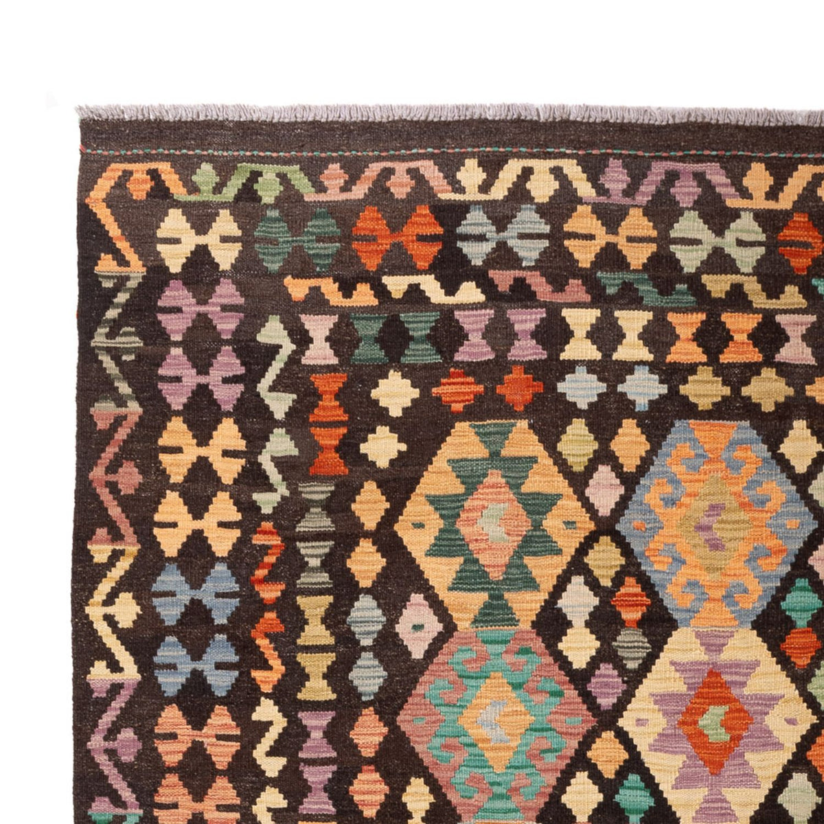 Tappeto Kelim - Splash - 298 x 201 cm - multicolore