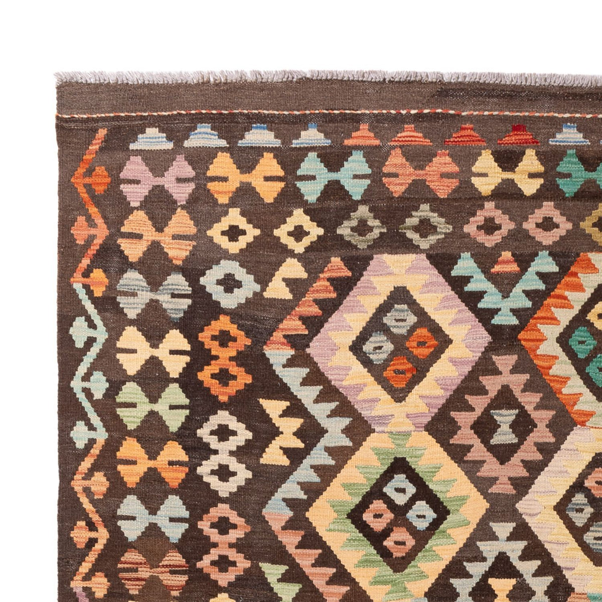 Tappeto Kelim - Splash - 301 x 194 cm - multicolore