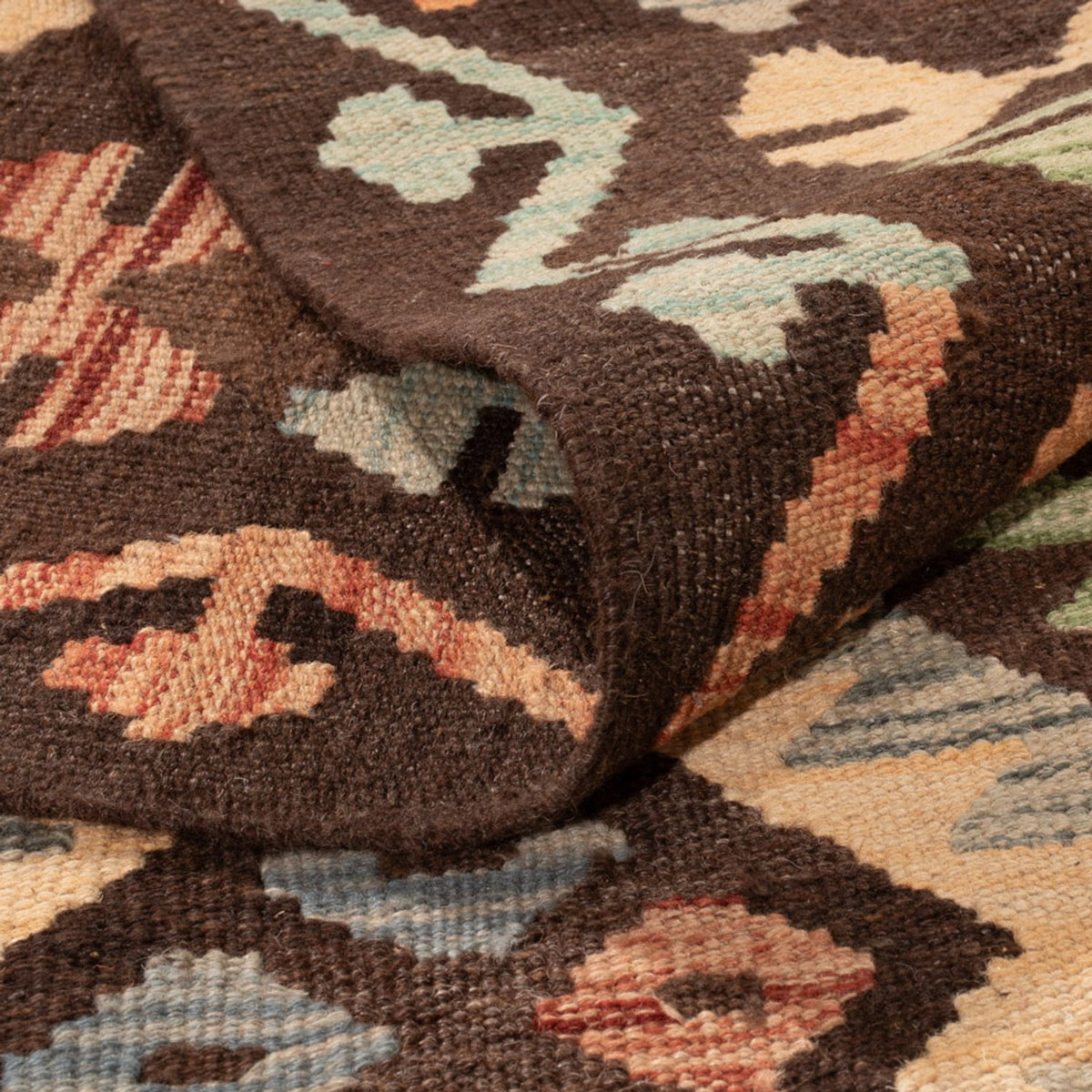 Tappeto Kelim - Splash - 301 x 194 cm - multicolore