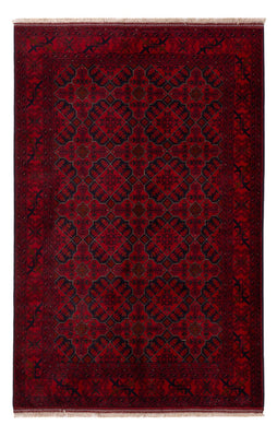 Tappeto afgano - Kunduz - 195 x 123 cm - rosso scuro
