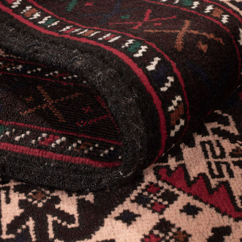 Tappeto corsia Tappeto Belutsch - 193 x 112 cm - rosso chiaro