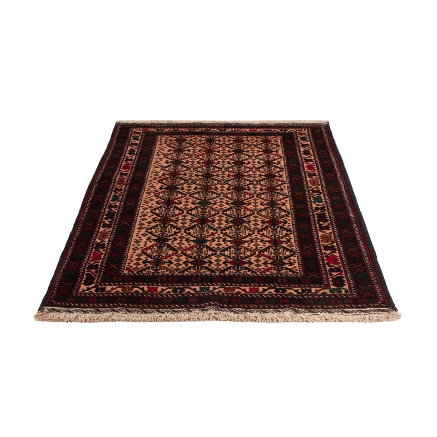 Tappeto corsia Tappeto Belutsch - 193 x 112 cm - rosso chiaro