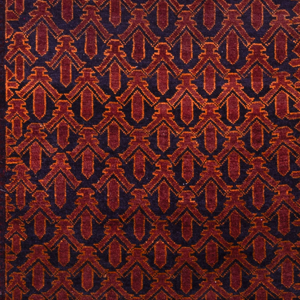Tappeto corsia Tappeto Belutsch - 200 x 114 cm - rosso scuro