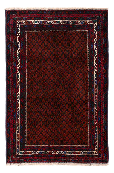 Tappeto Belutsch 123x188cm - Tappeto orientale - rosso scuro
