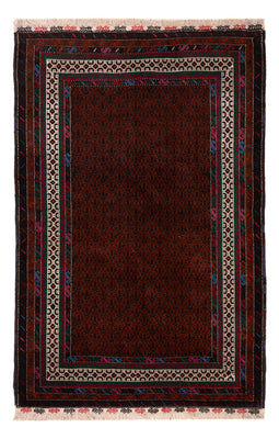 Tappeto Belutsch - 194 x 123 cm - rosso scuro
