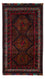 Belutsch Teppich - 198 x 116 cm - dunkelrot