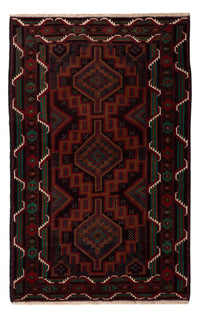 Tappeto Belutsch - 183 x 114 cm - rosso scuro