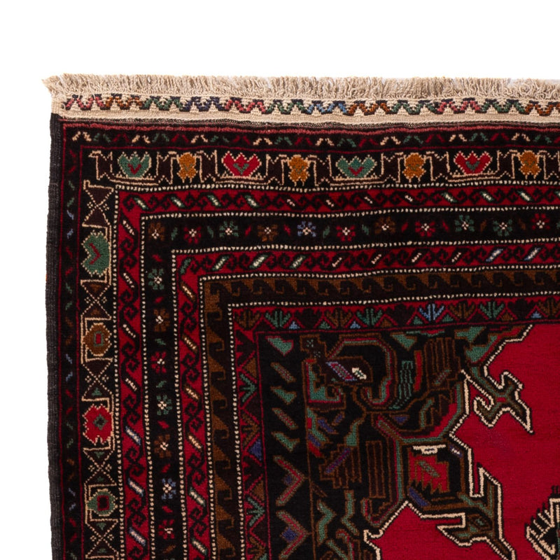 Belutsch Teppich - 215 x 116 cm - rot