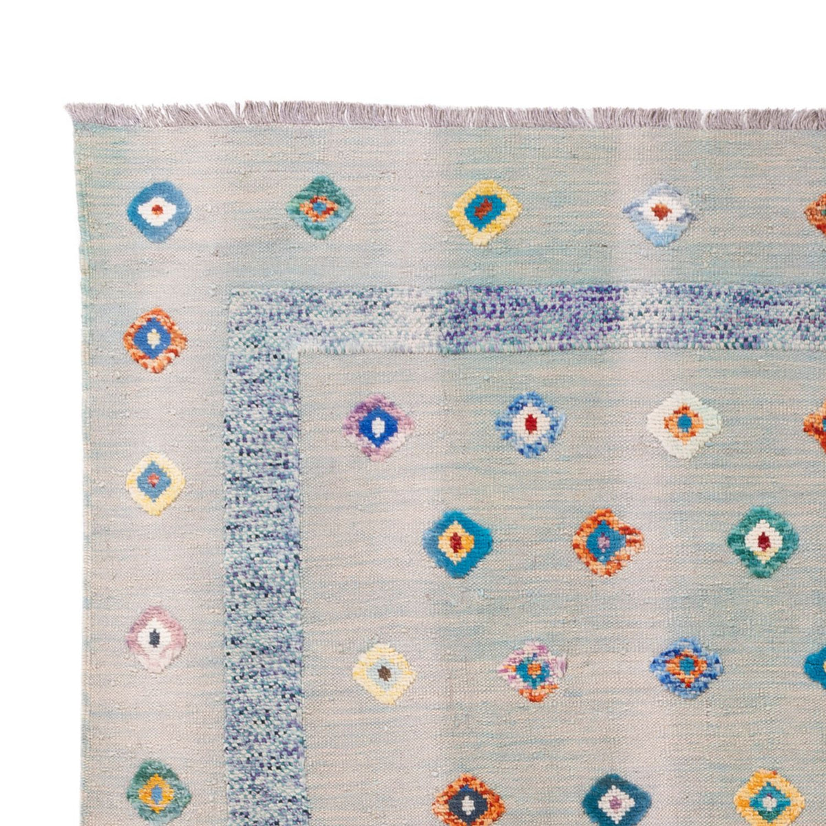 Tappeto Kelim - Splash - 298 x 207 cm - multicolore