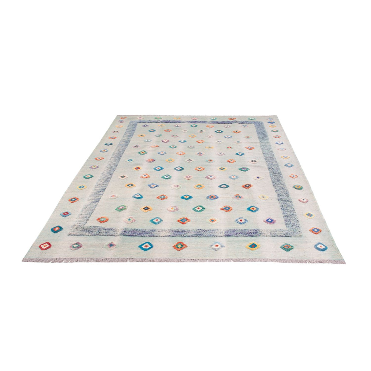 Tappeto Kelim - Splash - 298 x 207 cm - multicolore