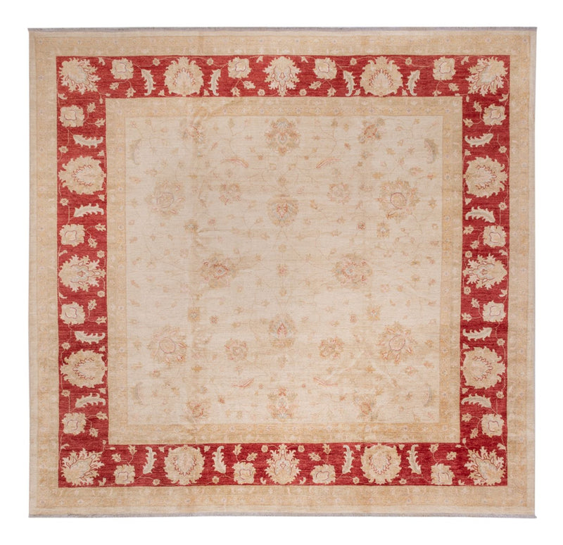 Tappeto Ziegler quadrato  - 340 x 345 cm - rosso