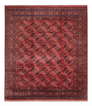 Tappeto afgano - Bukhara - 404 x 351 cm - rosso