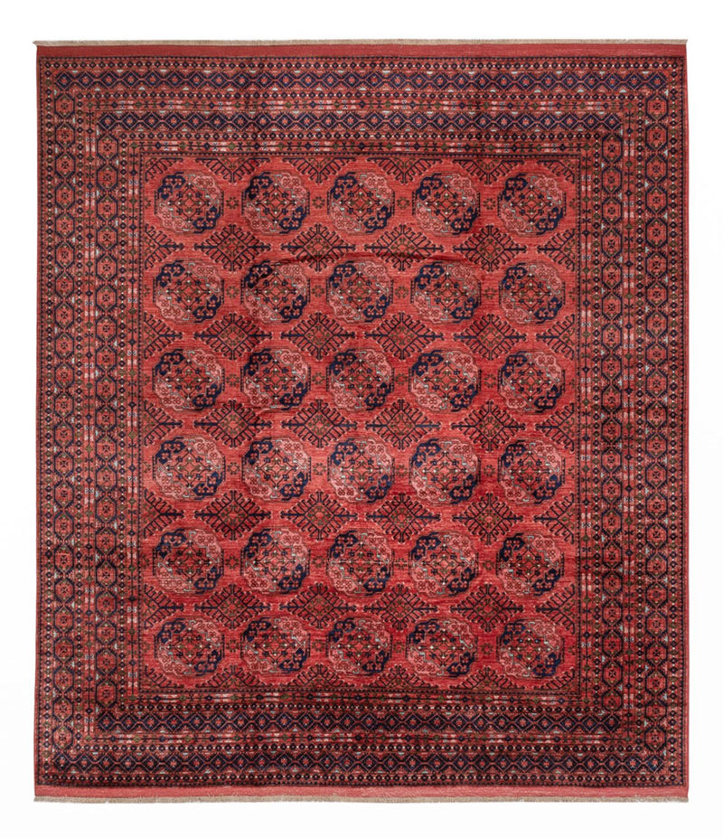 Tappeto afgano - Bukhara - 404 x 351 cm - rosso