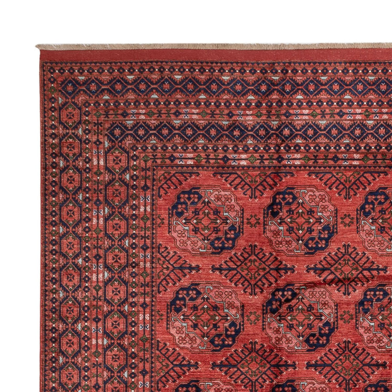Tappeto afgano - Bukhara - 404 x 351 cm - rosso