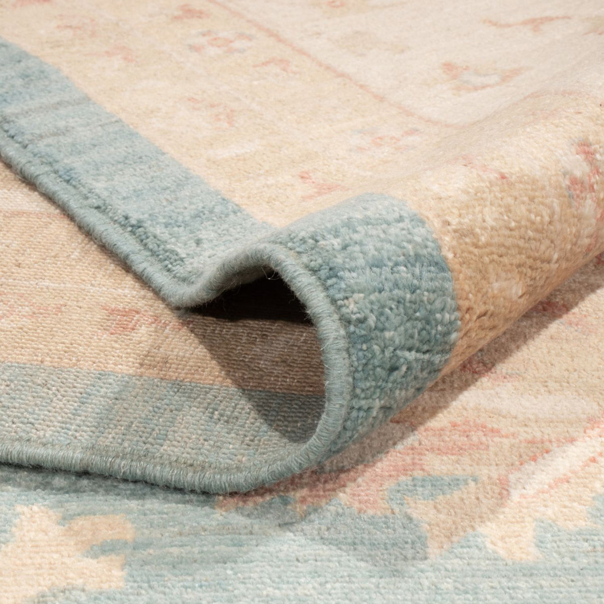 Tappeto Ziegler - 496 x 409 cm - blu chiaro