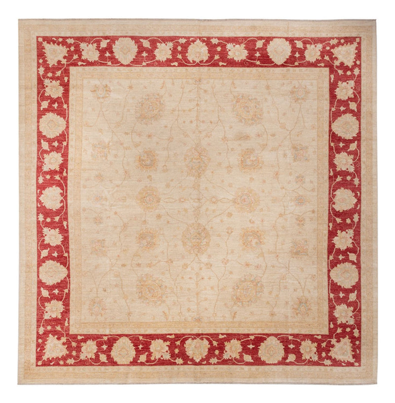 Tappeto Ziegler quadrato  - 394 x 398 cm - beige