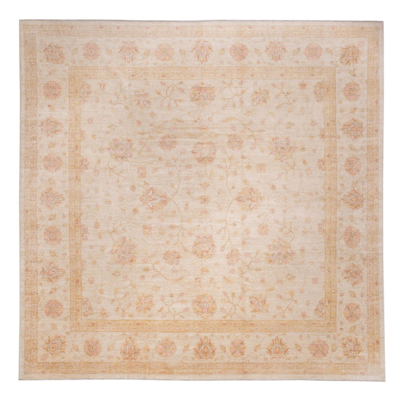Tappeto Ziegler quadrato  - 393 x 398 cm - beige
