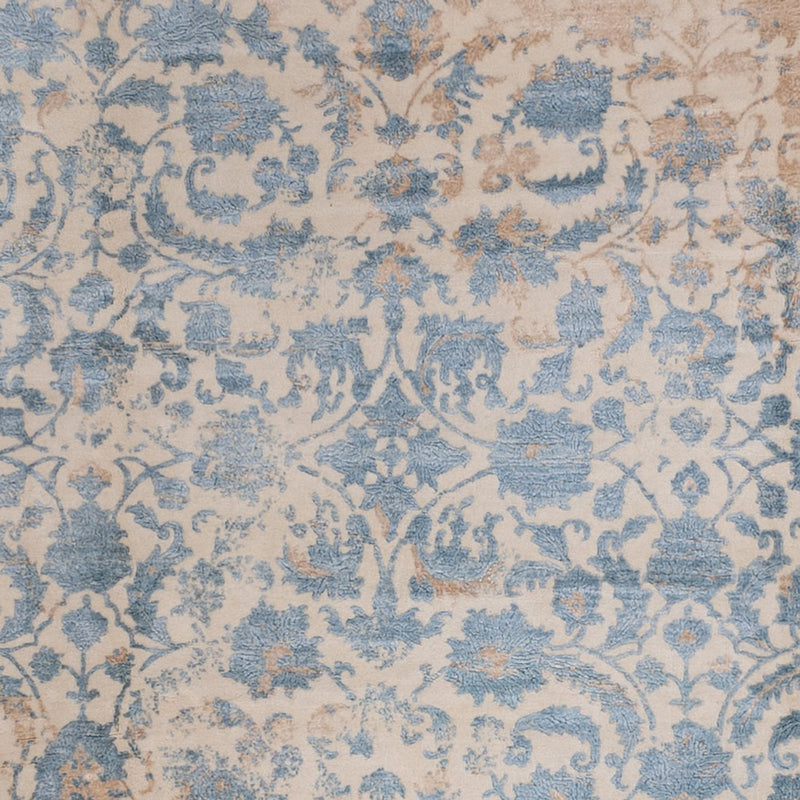 Tappeto di design - 456 x 337 cm - blu chiaro