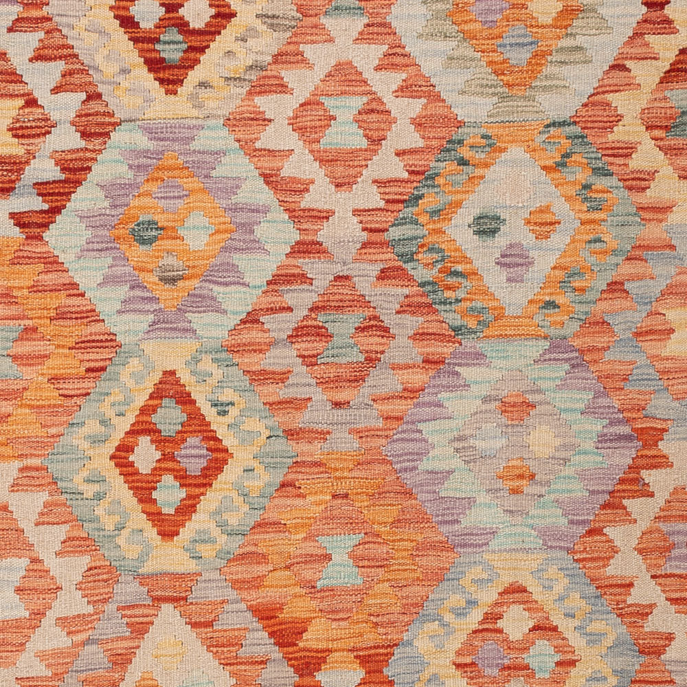 Kelim Teppich - Splash - 238 x 178 cm - bunt