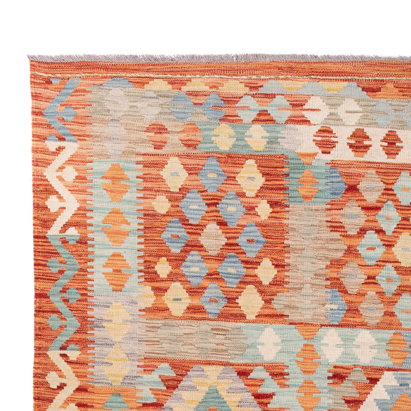Kelim Teppich - Splash - 297 x 175 cm - bunt