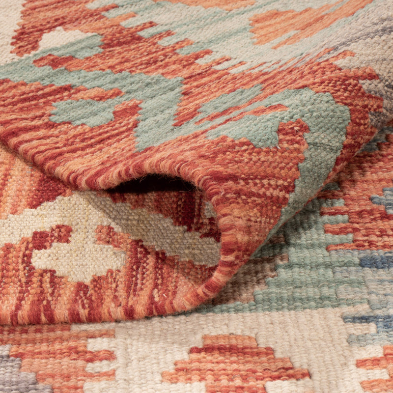 Kelim Teppich - Splash - 297 x 175 cm - bunt