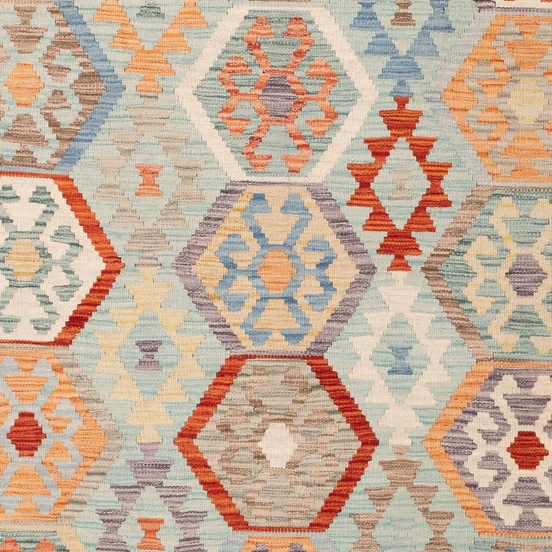 Kelim Teppich - Splash - 249 x 175 cm - bunt