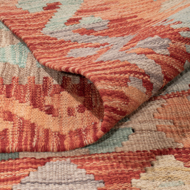 Kelim Teppich - Splash - 249 x 176 cm - bunt