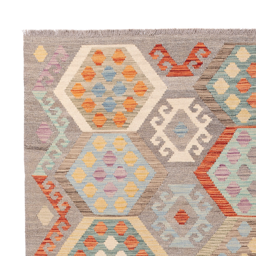 Kilim Maimana Tappeto 246x178cm - Tappeto di lana