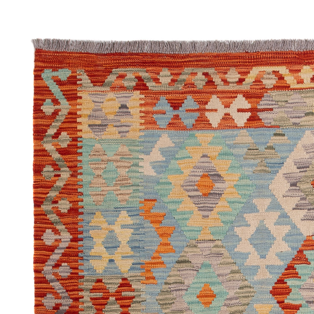 Kelim Teppich - Splash - 199 x 151 cm - bunt
