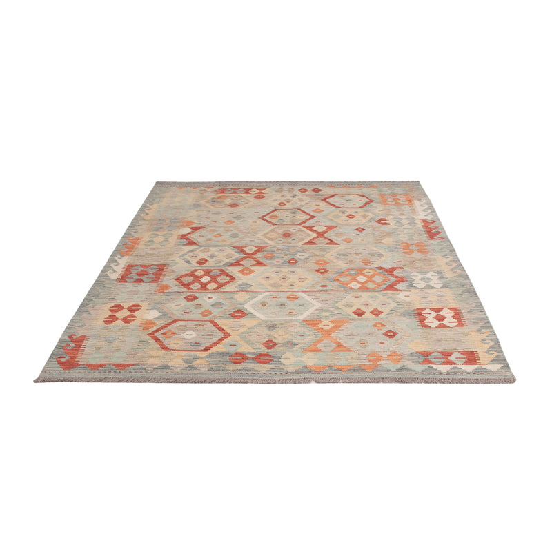 Kelim Teppich - Splash - 200 x 150 cm - bunt