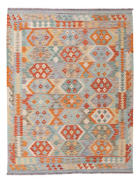 Kelim Teppich - Splash - 197 x 150 cm - bunt